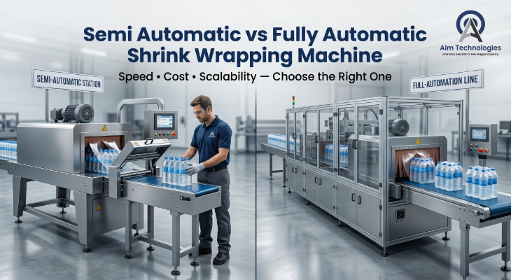Semi Automatic vs Fully Automatic Shrink Wrapping Machine